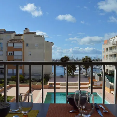 شقة Appt 2 Pieces 6 Couchages Cap D'agde Ct100-010